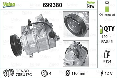 Valeo 699380 Compressore Aria Condizionata