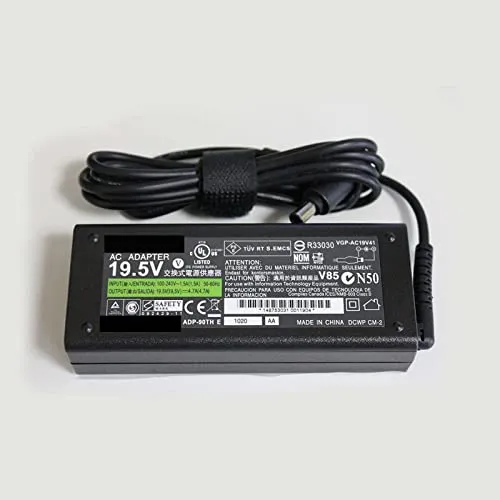 19,5V 4,7A 90W Alimentatore Caricabatterie per Sony VAIO SVF PCG SVE SVS VGC VGN VPC