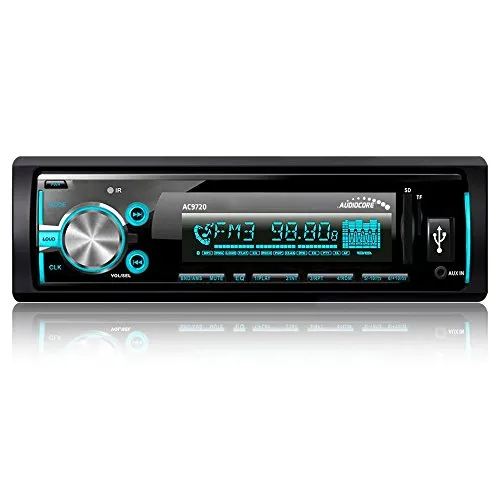 Audiocore AC9720 B APT-X MP3/WMA/USB/RDS/SD ISO Bluetooth Multicolore