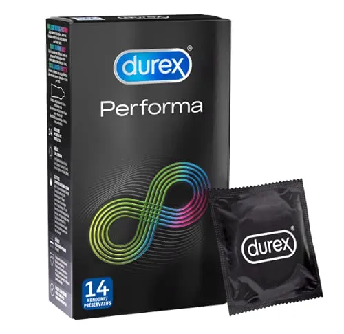 Durex Performa Preservativo, 14 pezzi