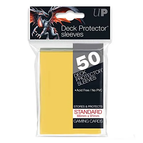 Deck Protector Sleeves: 50 Yellow
