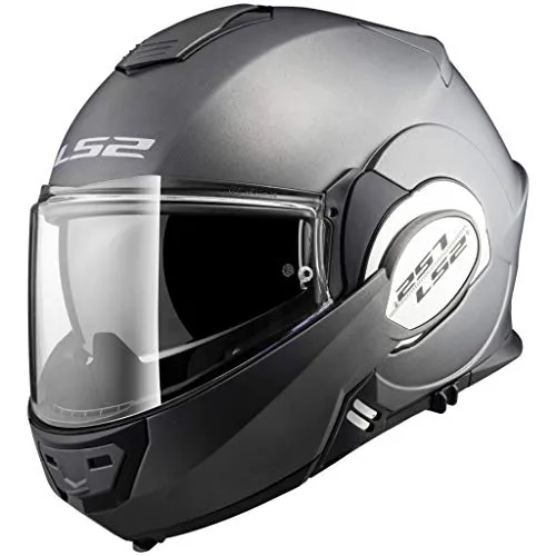 LS2, casco moto modulare VALIANT Titanio, M