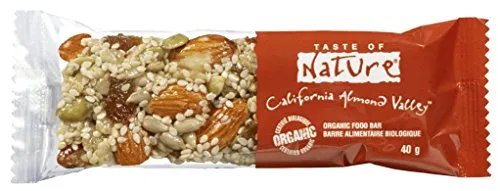 TASTE OF NATURE Barre Amande Bio 40 g