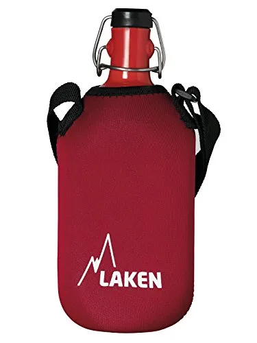 Laken, botellas y accesorios Unisex Adulto, Rosso, 1 L