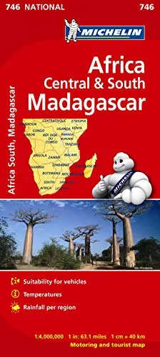 Africa Central & South, Madagascar 1:4.000.000