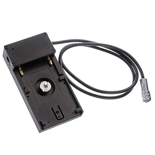 Hersmay Power Adapter Kabel NP-F970 Batteria Piastra per Blackmagic Pocket Cinema 4K / 6K Camera di BMPCC 4K 6K e Sony NP-F970 F960 F770 F750 F570 F550