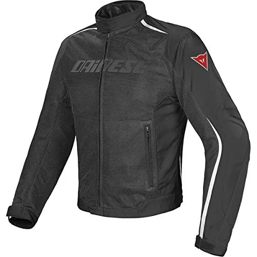 Dainese Hydra Flux D-Dry Jck Giacca Moto Uomo, 46, Nero/Nero/Bianco