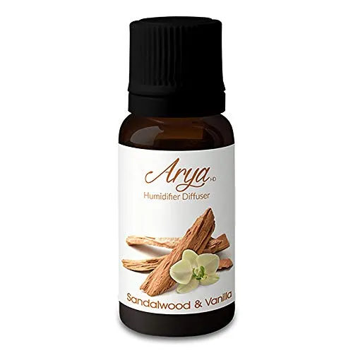 Arya HD - Sinergie di oli essenziali da 10 ml (Sandalwood & Vanilla)