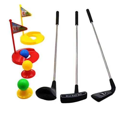 BESPORTBLE Mazze da Golf in Plastica Giocattolo Bambino Golf Club Gioco Giocattolo Set per Bambini Bambini