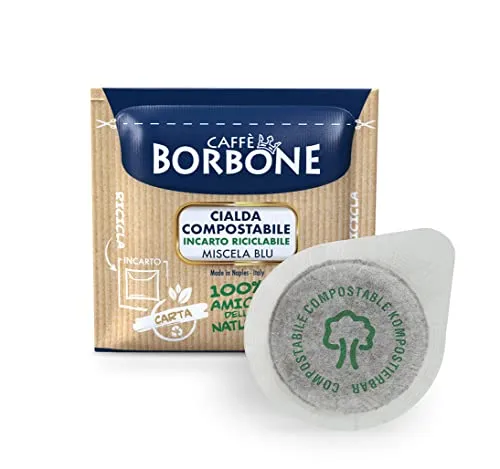 Caffè Borbone Cialda Compostabile, Miscela Blu - 150 Cialde - Sistema ESE