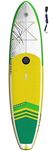 Naish Crossover Air 10'6 LT SUP 2018 Standup Paddel Board, Wind SUP, gonfiabile, con SUPwave.de Coil-Leash, Stand Up Paddle Board iSUP