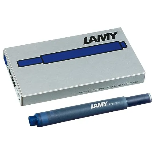 Lamy 1610655 Confezione di Cartucce D'Inchiostro per Penna Stilografica, Blu