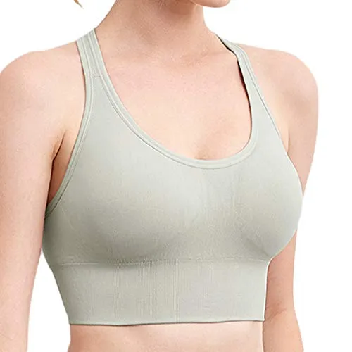 WT-DDJJK Intimo Sportivo, Reggiseno Sportivo da Allenamento con Schiena Scoperta da Donna Reggiseno Sportivo Imbottito Senza Fili per Yoga