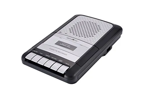 Reflexion CCR 8010 Retro lettore cassette recorder e auto Stop cromato/nero