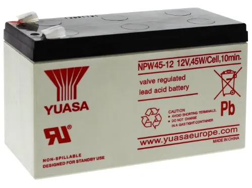 Yuasa NPW45-12 - Batteria piombo-acido da 8,5 Ah, 12 V