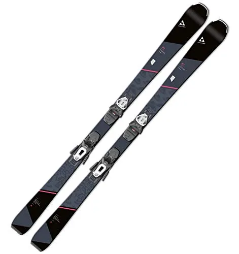 Fischer - Sci da donna, modello Aspire SRL2, da sci carving, On-Piste Rocker, 140-160, nel set con attacchi W9 WT, 160 cm