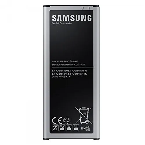 Batteria agli ioni di litio per Samsung Galaxy Note 4, N910F, 3220 mAh, accessorio originale Samsung, con displaypad