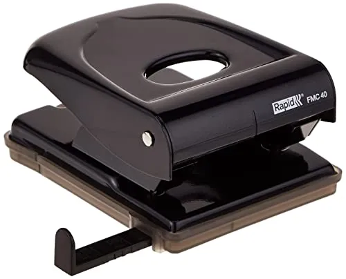 RAPID FMC40 FASHION - perforatore a 2 fori - 40 fogli - Nero - 21835601