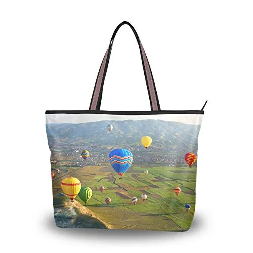 LENNEL Borsa da ragazza Tote Bag Fields Molte borse a spalla Goreme Shopping Pouch Capacità Donna