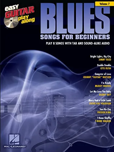 Easy Guitar Play-Along Volume 7: Blues Songs For Beginners [Lingua inglese]