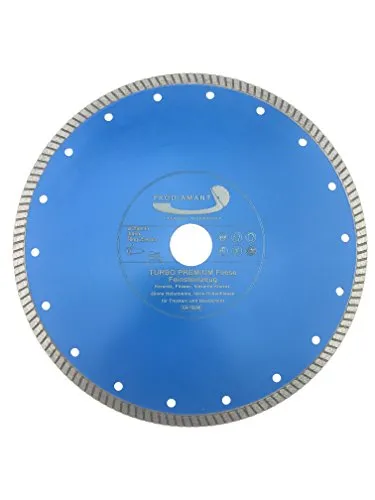PRODIAMANT Disco diamantato professionale/gres porcellanato extra sottile 250 mm x 30/25,4 mm Disco diamantato PDX83.975 Disco per piastrelle da 250 mm