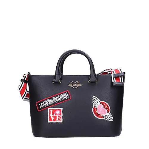 Love Moschino Borsa Tracolla Donna JC4095 Sintetico Nero