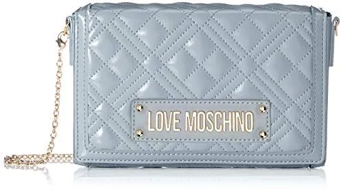 Love Moschino Jc4054pp1a, Borsa a Tracolla Donna, Blu (Nuvola), 5x13x20 cm (W x H x L)