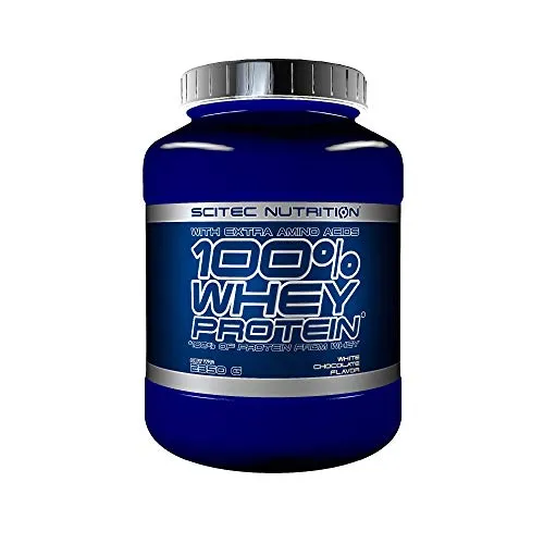 Scitec Nutrition 100% Whey Protein con aminoacidi extra, 2.35 kg, Cioccolato Bianco