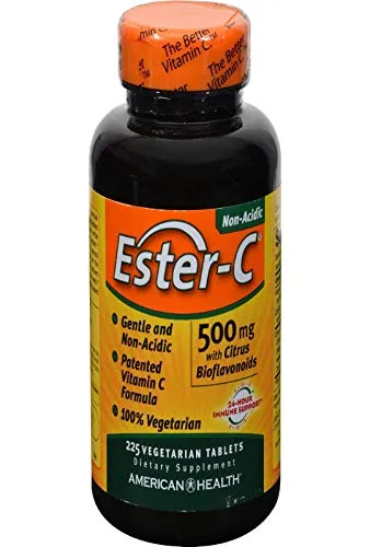 American Health, Ester-C 500 mg con bioflavonoidi di agrumi, 225 Veggie Tabs