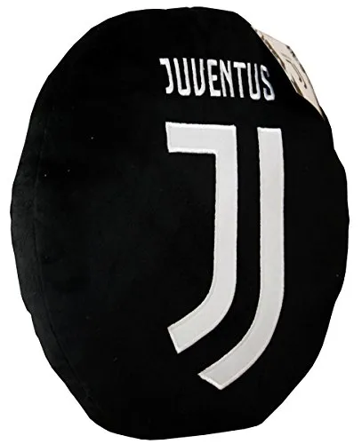 Cuscino Arredo Peluche ORIGINALE E UFFICIALE JUVENTUS NUOVO LOGO JJ