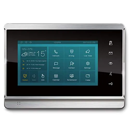 Akuvox EOL IT82 Postazione Interna Touch con case in metallo, schermo da 7&34, risoluzione 1024x600, alimentazione POE (no riordine)