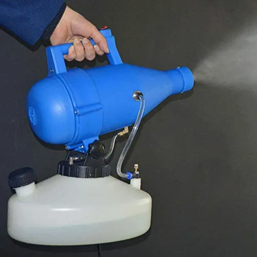 GNMM 220V 1400W 5L Elettrico ULV Atomizzatore Spruzzatore Portatile Domestico Nebbia d'Acqua Tipo di Pompa Giardino Pesticida Macchina per La Disinfezione Insetticida Blu