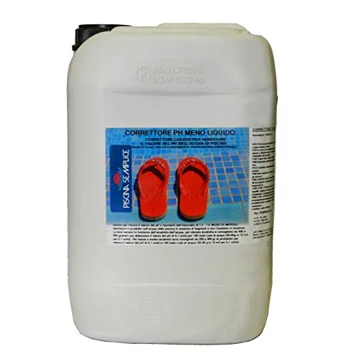 Piscina Semplice Correttore PH- Liquido taniche da 25Kg