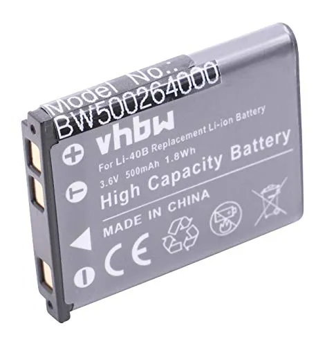 Batteria Li-Ion adatta per Olympus mju 700 / 720SW / 720 SW / 725SW ecc sostituisce LI-40B LI-42B