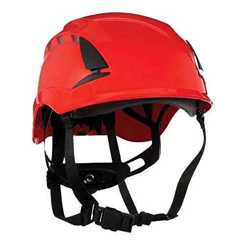 3M 3M-KAS-Secure_C - Casco protettivo, taglia unica, colore: Rosso