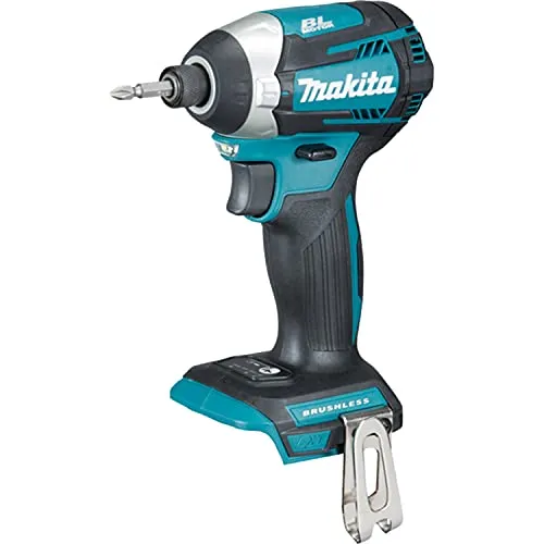 Makita DTD154Z DTD154Z-AVVITATORE AD IMPULSI 18V 175Nm BL 3 vel/senza batterie e caricabatterie, 0 W, 18 V, Blue, S