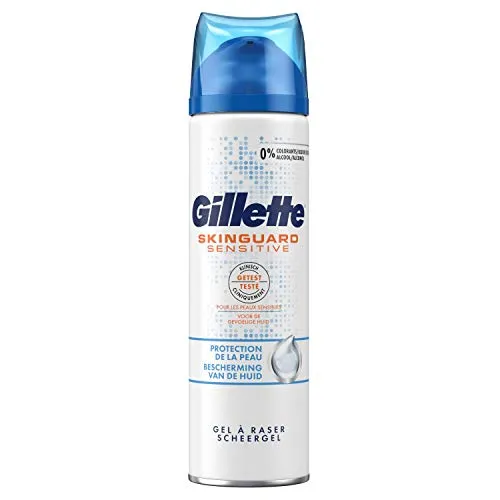 Gillette skinguard Sensitive Gel a Barba per uomo 200 ml