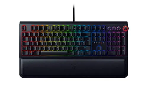 Razer BlackWidow Elite Tastiera da Gaming con Retroilluminazione, US Switch Silenziose, Nero