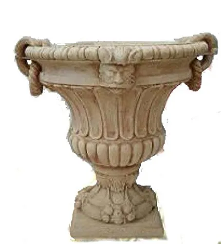 Ciotola Vaso da Giardino Vaso Fioriera in Cemento Vaso Hydras - H cm 74x70