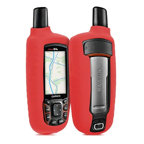 kwmobile Cover in silicone compatibile con Garmin GPSMAP 64 / 64s / 64st - Custodia protettiva antiscivolo compatibile con dispositivi GPS di navigazione - Protezione navigatore