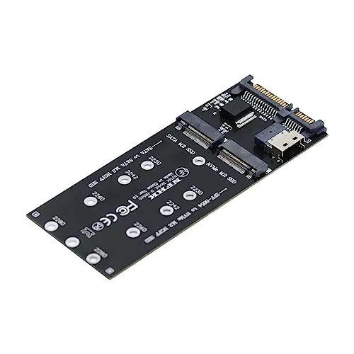 cablecc SFF-8654 a U2 Kit NGFF M-Key a Slimline SAS NVME PCIe SSD SATA Adattatore per scheda madre