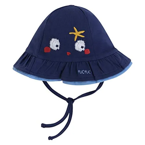 Tuc Tuc Gorro Punto Niña Arrecife De Coral Cappellopello Bambina, Blu (Azul 16) 1 (Taglia Produttore: 46)