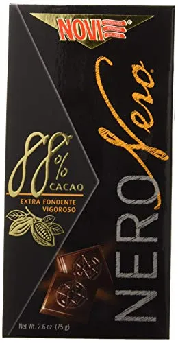 Novi Nero Cioccolato Nero Cacao 88%, 75g