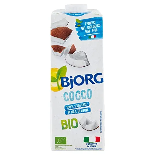 BJORG Bevanda Vegetale di Cocco, Biologica, 1L