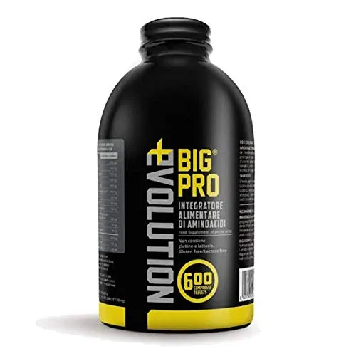 Big PRO Evolution 600 Aminoacidi potenziati L-leucina e Acido citrico 600 compresse