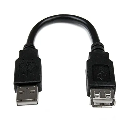 Startech.Com Cavo Adatattore di Prolunga USB 2.0 da 15 Cm a ad A, M/F