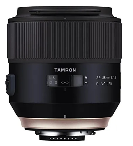 Tamron Obiettivo per Nikon, 85mm F/1.8 VC, Nero