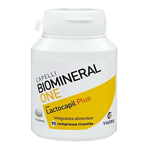 Biomineral One Con Lactocapil Plus Integratore Alimentare Anticaduta Capelli 90 Compresse