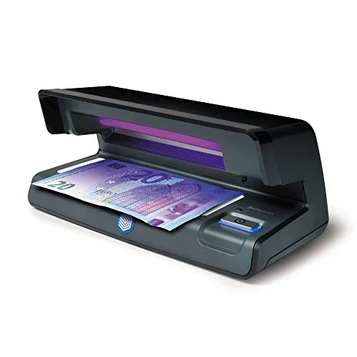 Safescan 70 Verifica banconote UV che verifica banconote, carte di credito e documenti, Verifica banconote UV per banconote, Verifica banconote con UV, Verifica banconote con luce UV