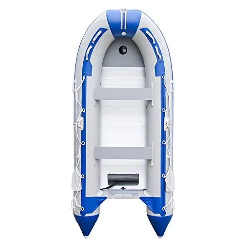 GUOE-YKGM Kayak gonfiabile Kayak pieghevole in gomma — Set di kayak gonfiabile per 8 persone con barca gonfiabile, remi in alluminio e pompa a pedale { 5 persone}